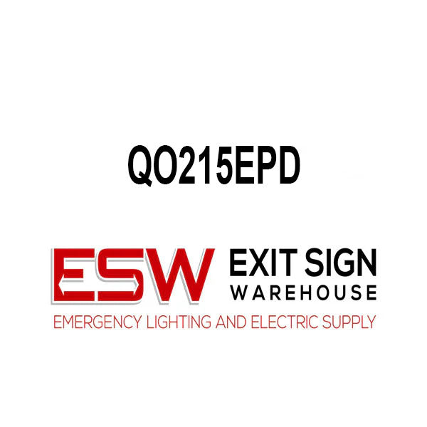 QO215EPD - Square D - 15 Amperage  GFEP Circuit Breaker