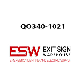 QO340-1021 Square D 3 Pole 40Amper Circuit Breaker