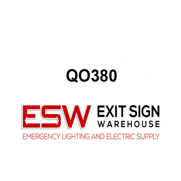 QO380 - Square D - 80 Amperage Circuit Breaker