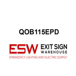 QOB115EPD - Square D - 15 Amperage  GFEP Breaker