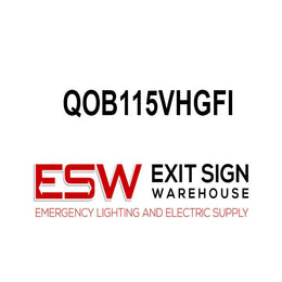 QOB115VHGFI - Square D - 15 Amperage  GFCI Circuit Breaker