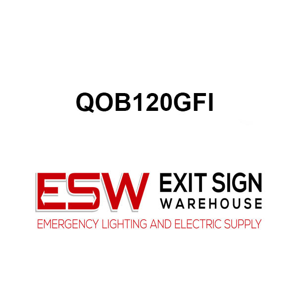 QOB120GFI - Square D - 20 Amperage GFCI Circuit Breaker
