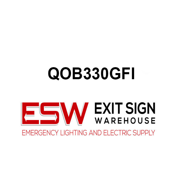 QOB330GFI - Square D - 30 Amperage GFCI Breaker