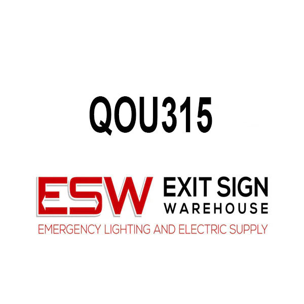 QOU315 - Square D - 15 Amperage Circuit Breaker