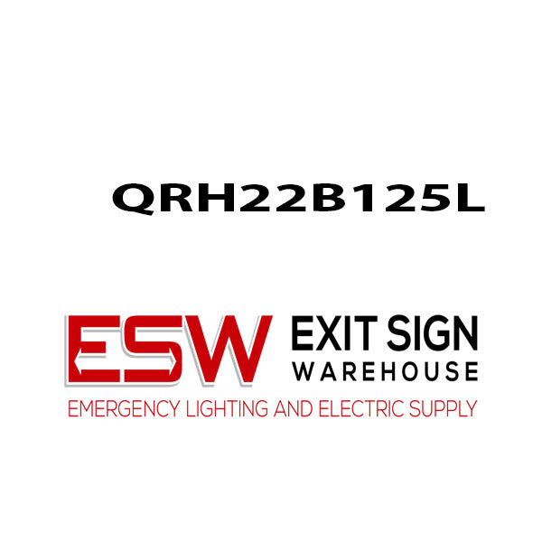QRH22B125L Siemens 2 Pole 125 Amperage Circuit Breaker