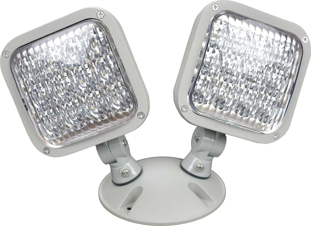 self testing remote lamp double lamp fixture 