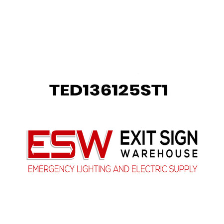 TED136125 ST1 Shunt Trip 125 Amperge 3 Pole General Electric Circuit Breaker