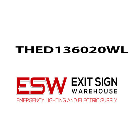 THED136020WL - General Electric Molded Case Thermal Magnetic 20 Amperage Circuit Breaker