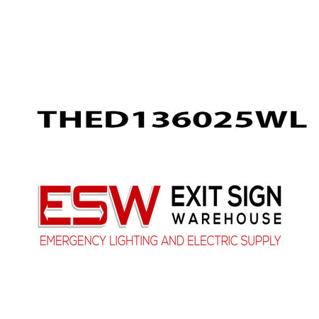 THED136025WL - General Electric Molded Case Thermal Magnetic 25 Amperage Circuit Breaker