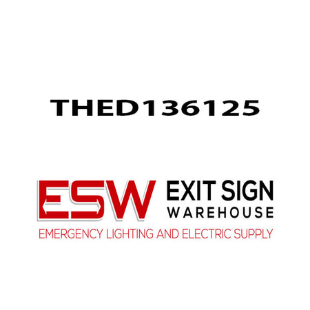 THED136125 General Electric 3 Pole 125 Amperage Circuit Breaker Reconditioned