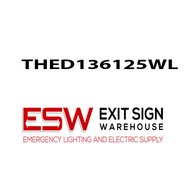 THED136125WL - General Electric Molded Case Thermal Magnetic 125 Amperage Circuit Breaker