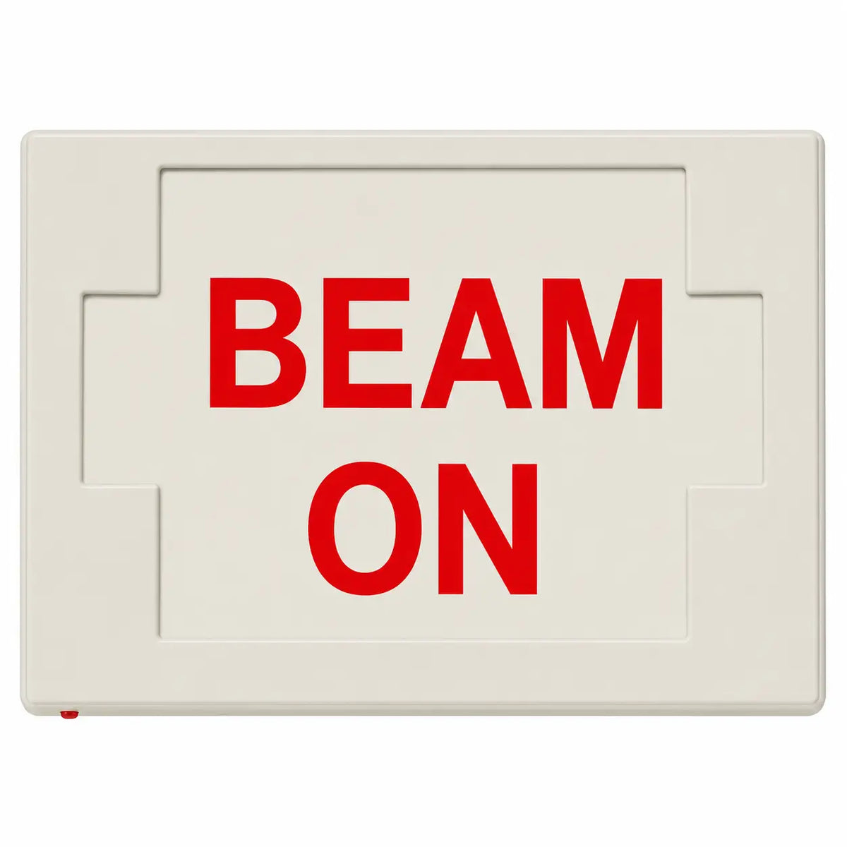 BEAM ON SIGN - LED - UNIVERSAL MOUNT - BATTERY, front view