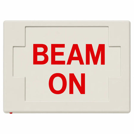 BEAM ON SIGN - LED - UNIVERSAL MOUNT - BATTERY, front view