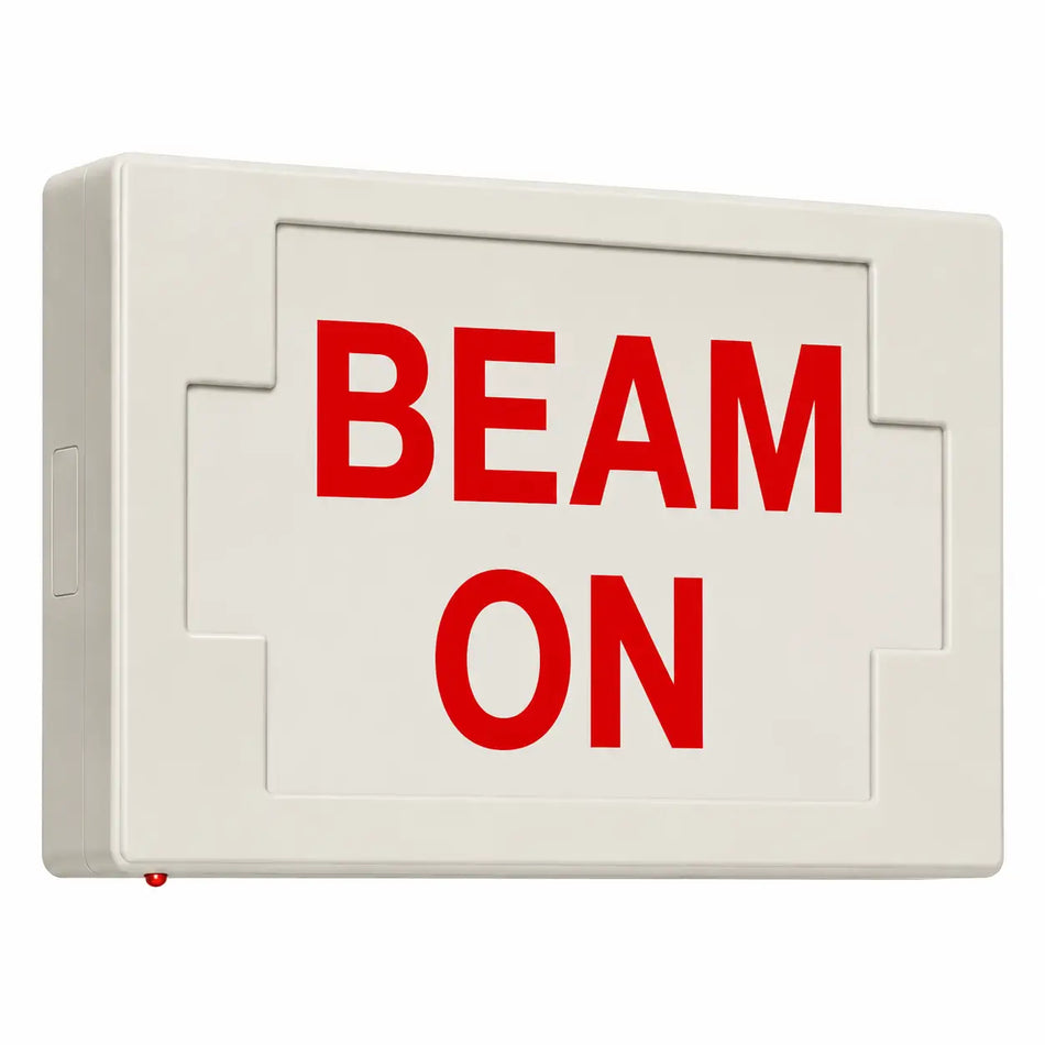 BEAM ON SIGN - LED - UNIVERSAL MOUNT - BATTERY, side view