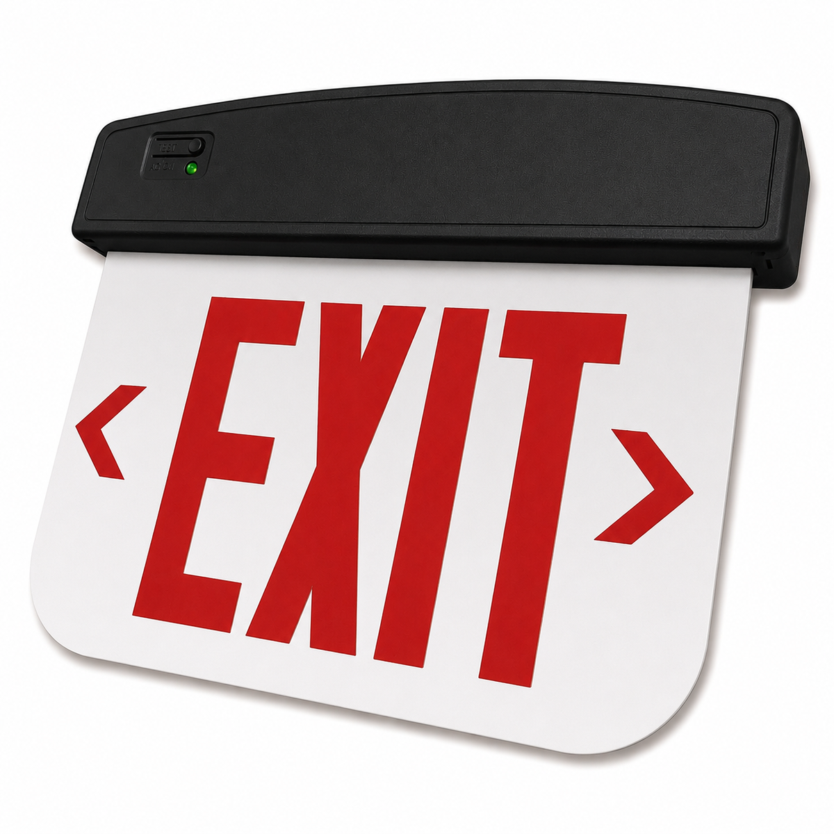 edge lit with black trim - adjustable arrows 