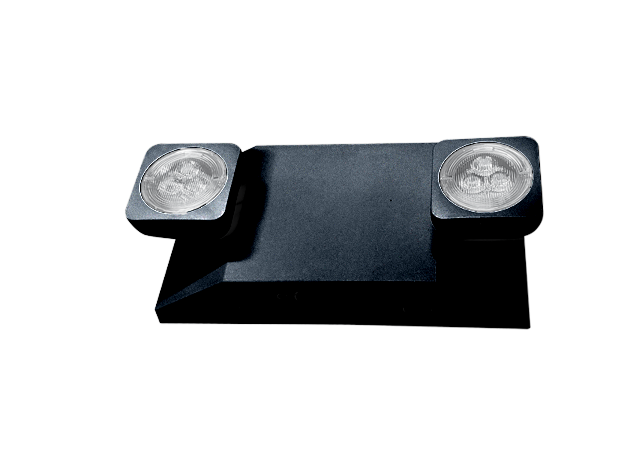 black emergency light with battery - high watt 