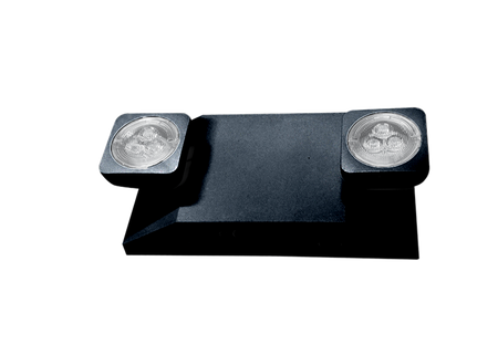 black emergency light with battery - high watt 