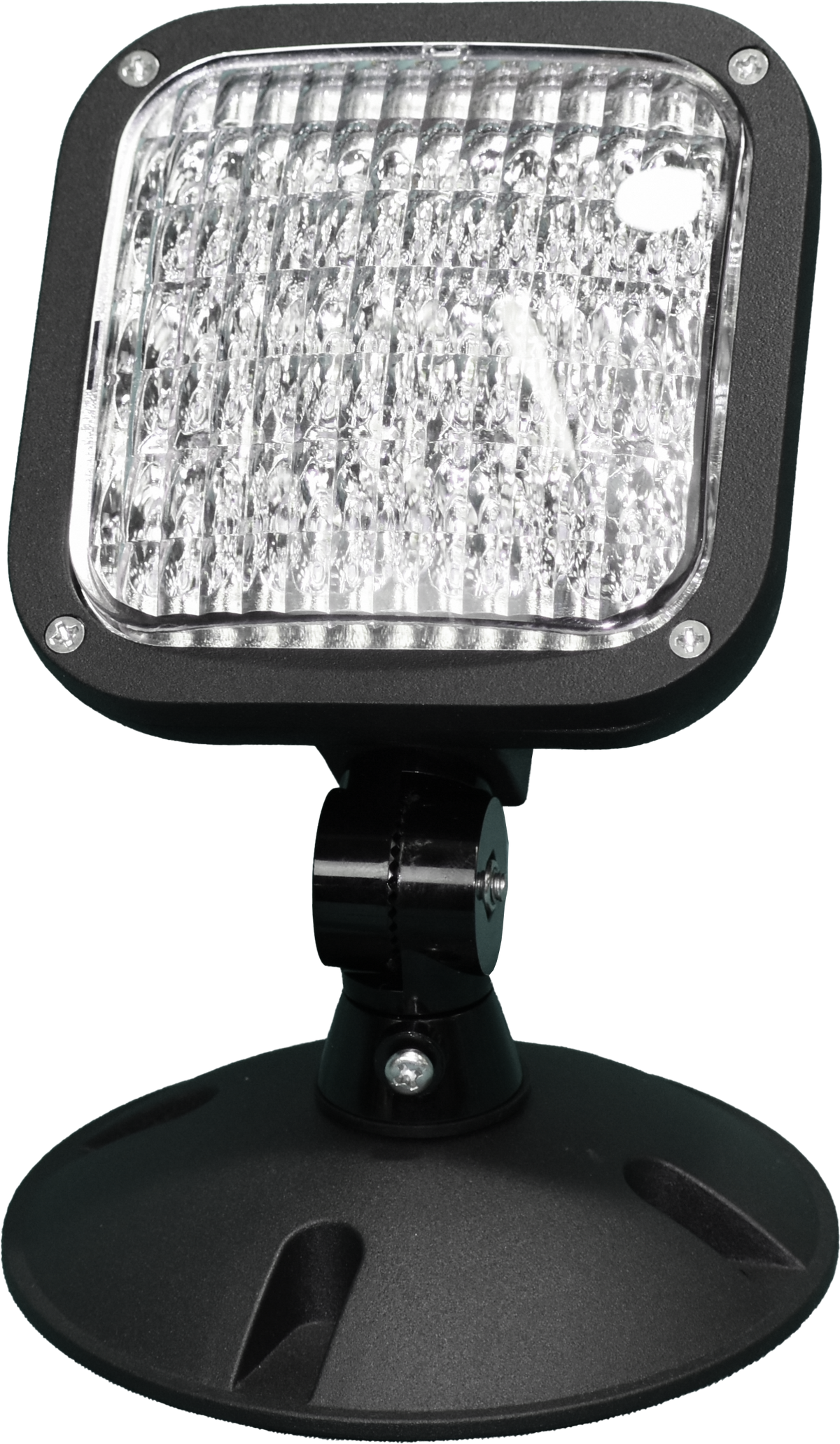 Black self diagnostic remote lamp fixture