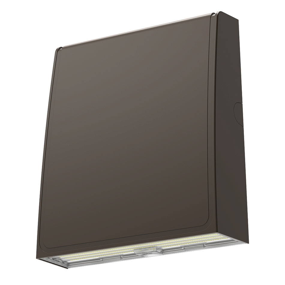 bronze wall pack light fixture - down light 