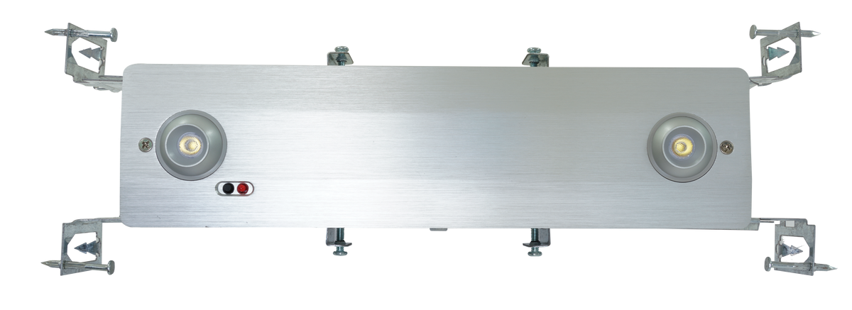 Flush mount emergency light fixture modern design 