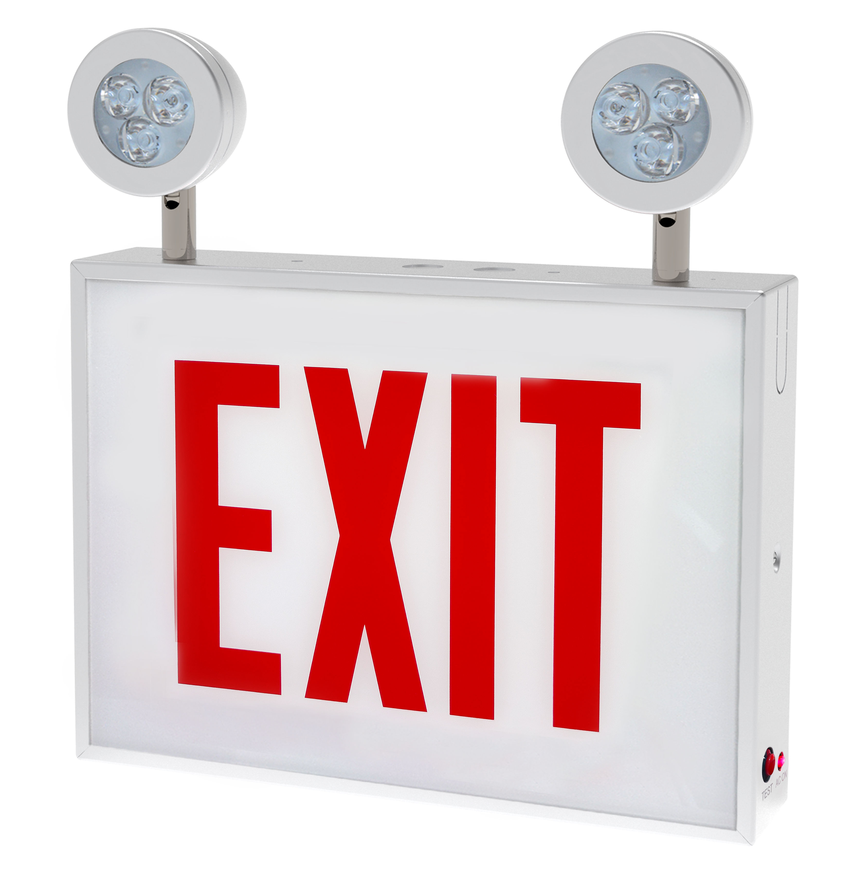 Chicago Sign Exit or Stair with emergency lights 