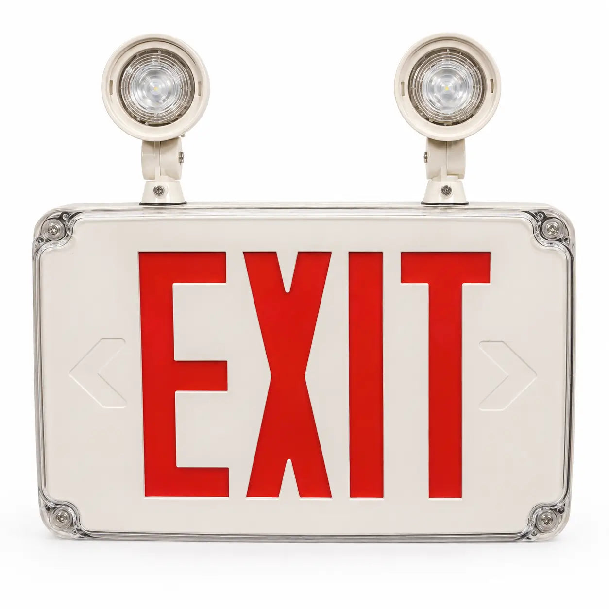 Cold Weather Exit Sign Combo With Battery Heater -4 Fahrenheit