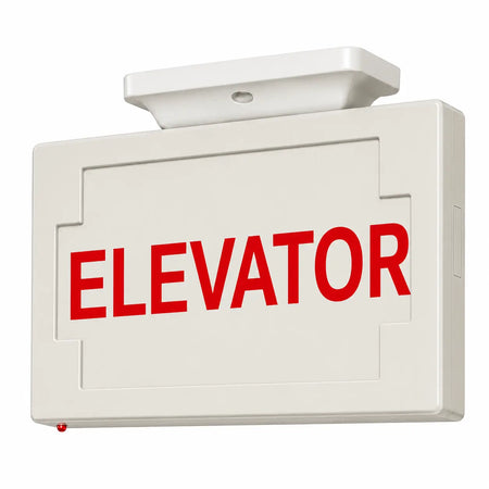 ELEVATOR SIGN - LED - UNIVERSAL MOUNT - BATTERY, ceiling mounting