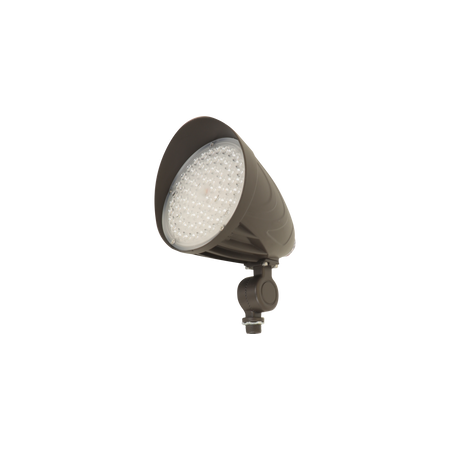 Outdoor LED bullet flood light selectable lumen and CCT