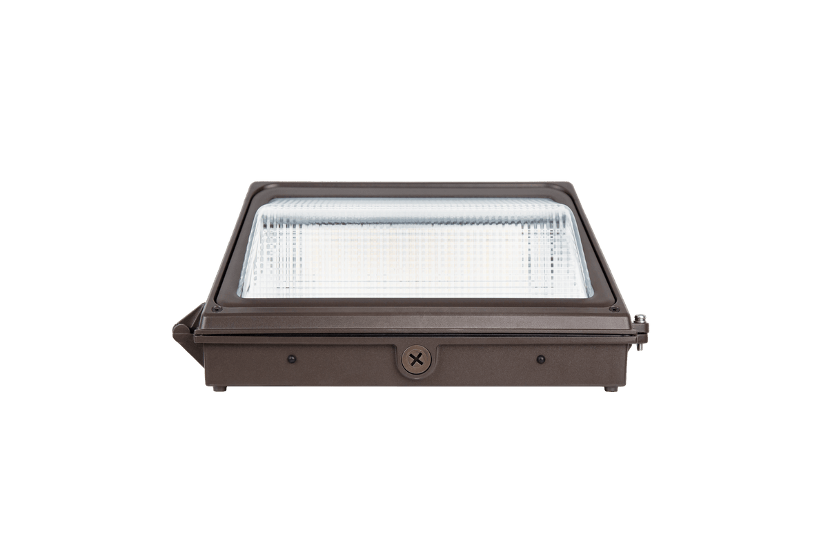 LED wall pack with selectable lumen and kelvin