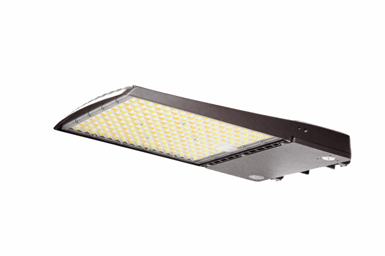 Commercial parking lot LED area light sensor ready