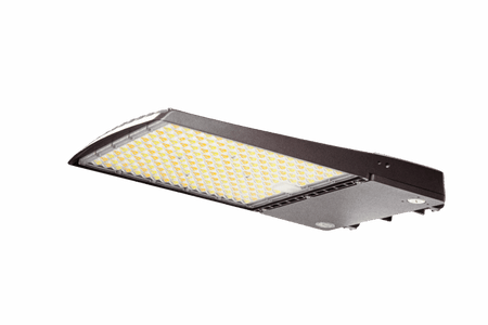 Commercial parking lot LED area light sensor ready