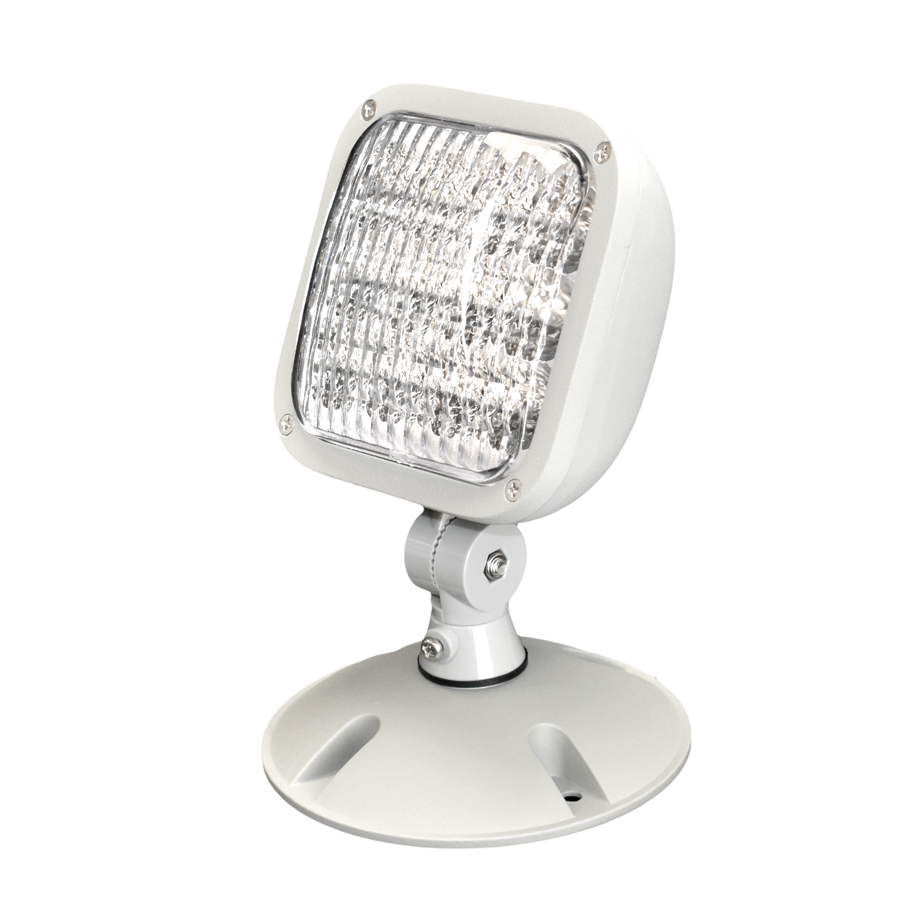 Low voltage emergency light lamp head outdoors 