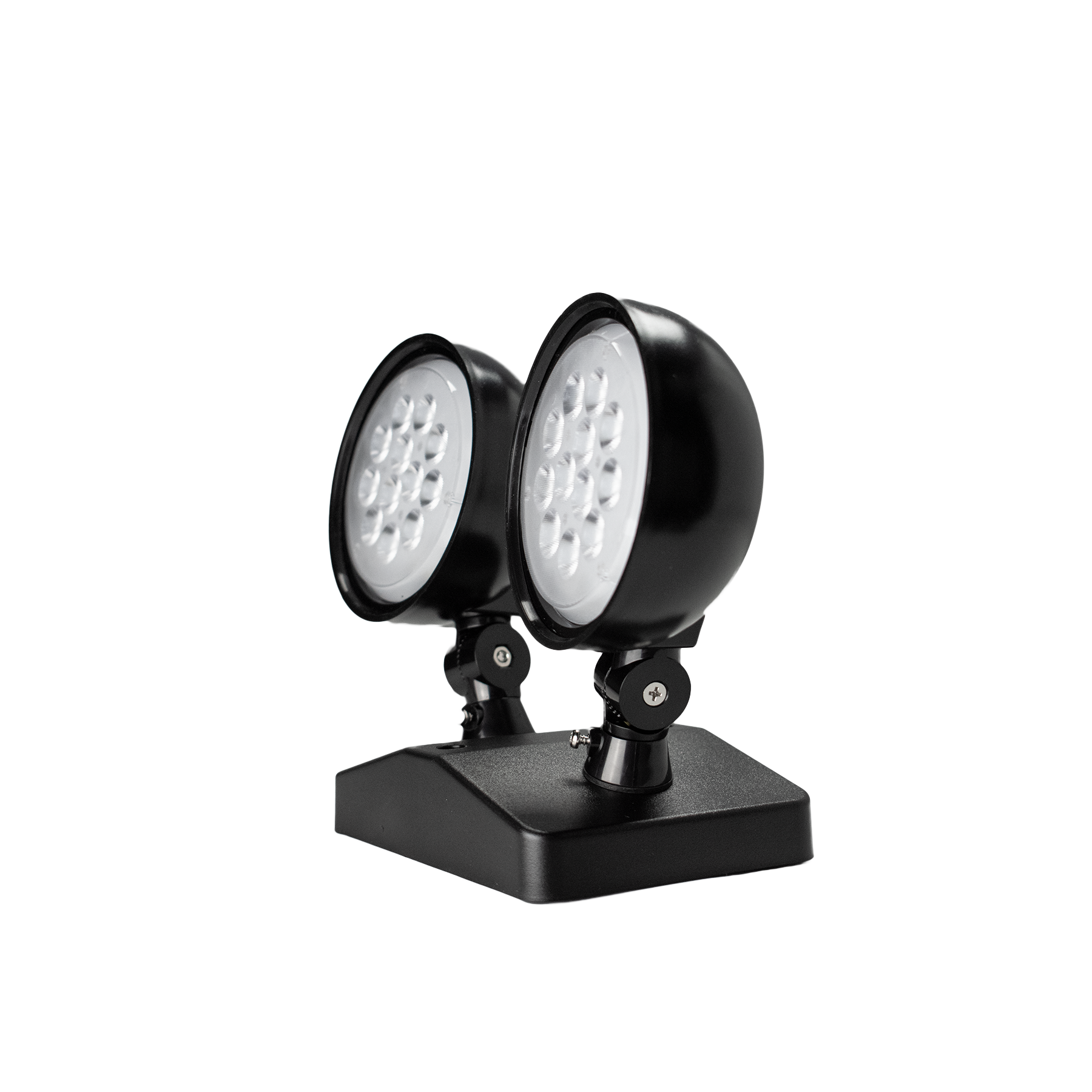 Black 6 watt black remote lamps - dual 