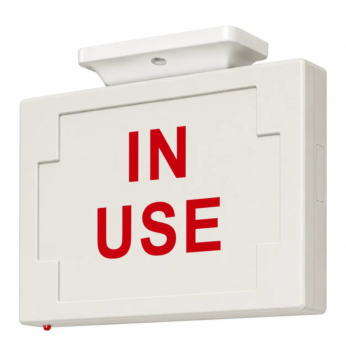 In Use Sign - Universal Mount - Battery, ceiling mounting