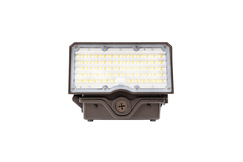 LED Adjustable Wall Pack Sensor Ready Lumen Kelvin Field Selectable ESW-WPASR-3CCT