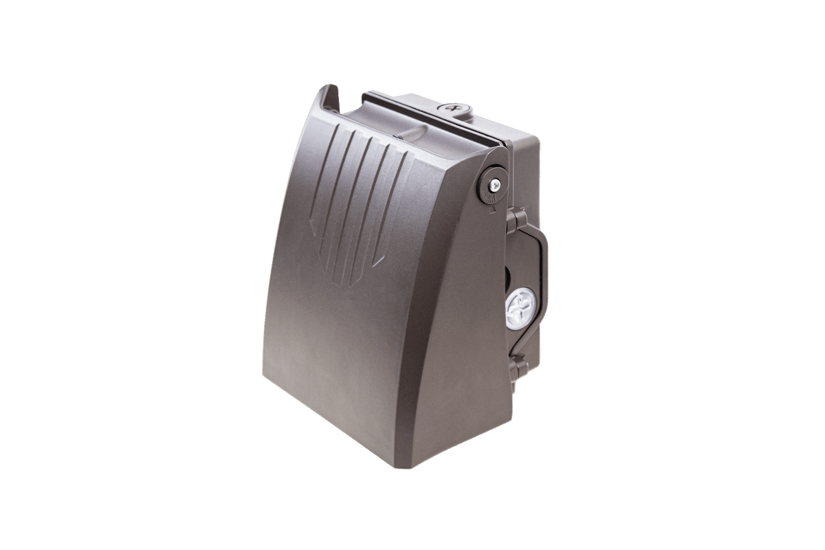 LED Adjustable Wall Pack Sensor Ready Lumen Kelvin Field Selectable ESW-WPASR-3CCT