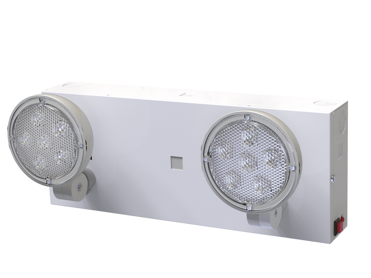 Steel Emergency Light Sleek Design - NYC code 