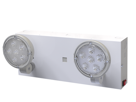 Steel Emergency Light Sleek Design - NYC code 