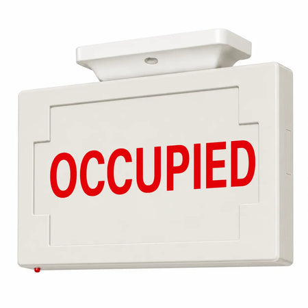 OCCUPIED SIGN - LED - UNIVERSAL MOUNT - BATTERY, ceiling mounting