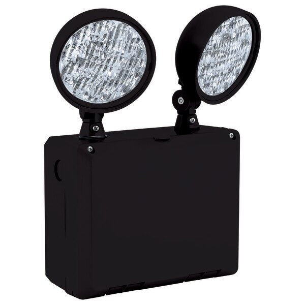 Black Emergency Light - Exterior and Cold locations 