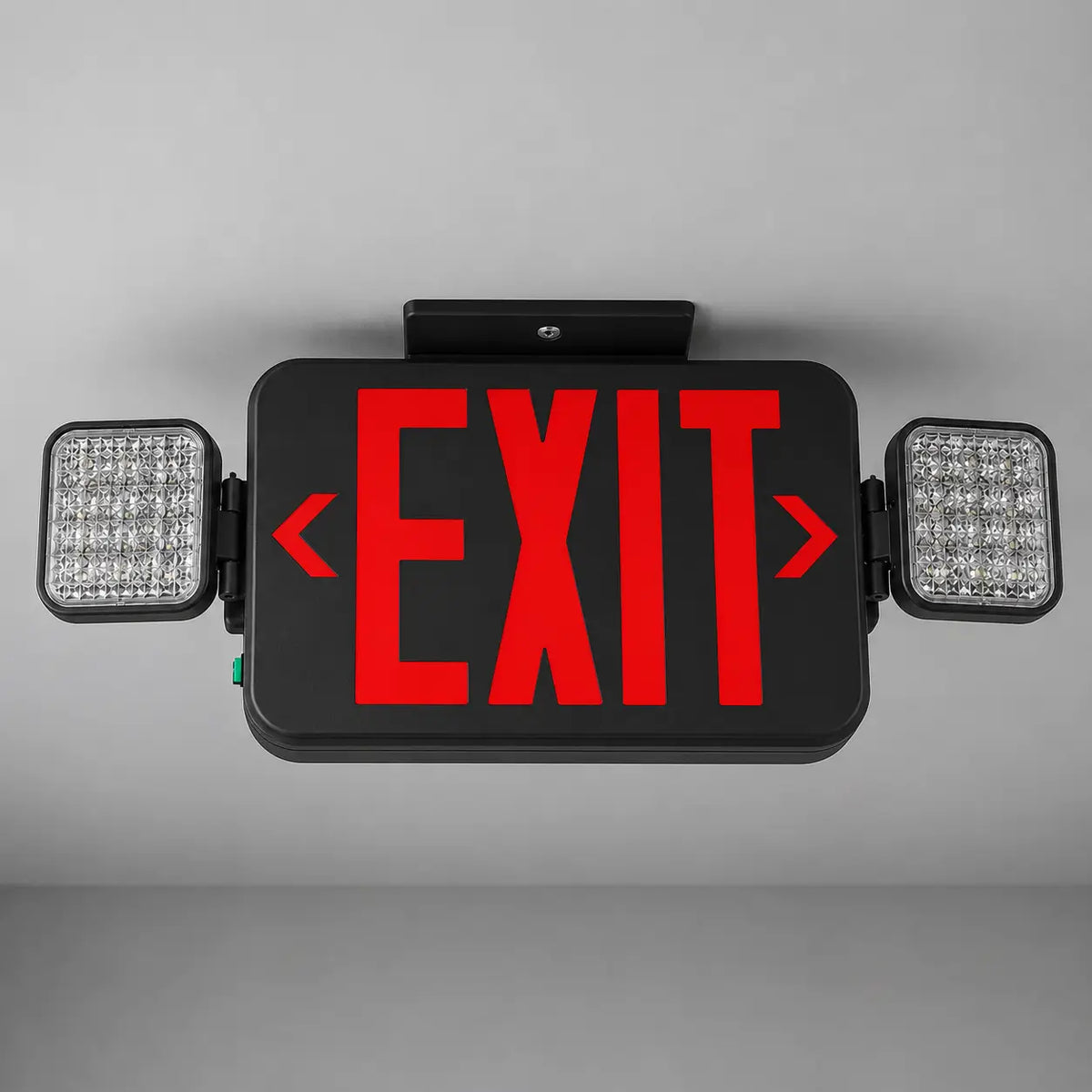 Remote Capable Combo Exit and Emergency Light - 5 Year Warranty, ceiling mounting