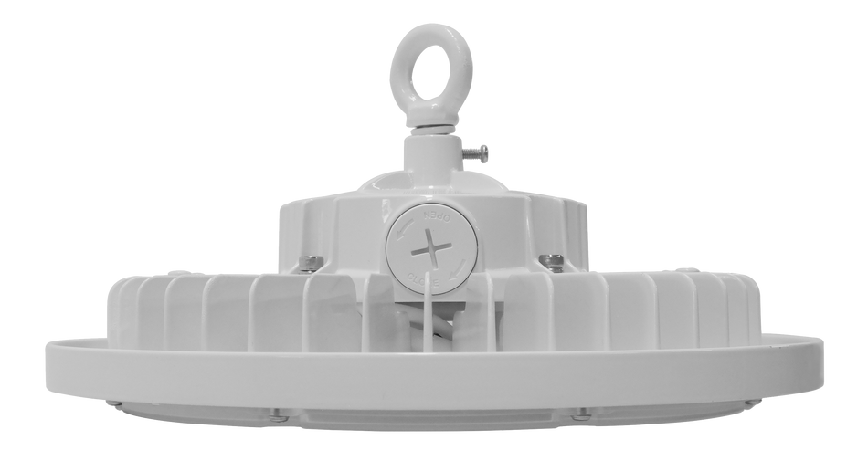 Round LED High Bay – Round LED High Bay –Round LED High Bay – 120-277V or 277-480V – Sensor Ready – Lumen & CCT Selectable