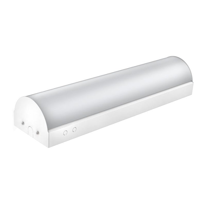Stairwell lighting occupancy sensor integrated in LED fixture