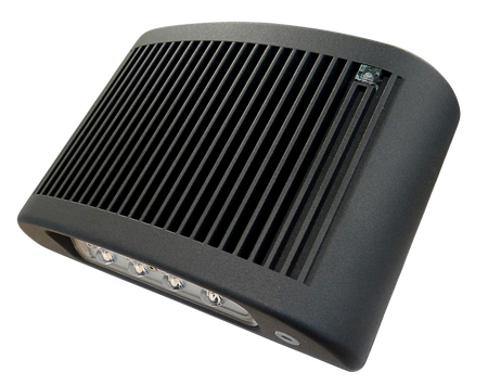 Wall Pack LED with Battery - Black Housing 