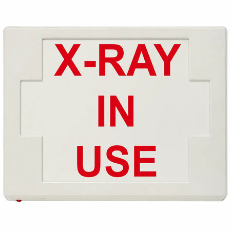X-RAY In Use Sign - LED - Universal Mount- Battery, front view