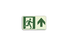 Photoluminescent Directional Sign Up