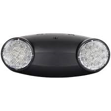 Black color emergency led lights 