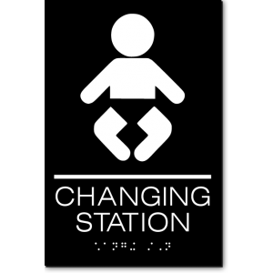 CHANGING STATION ADA Sign