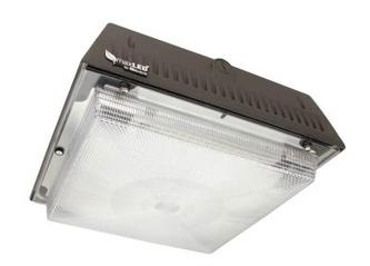 Parking Garage Canopy Fixtures - CP Series - 40 Watt - 4,290 Lumens [CP40AUTC50B]