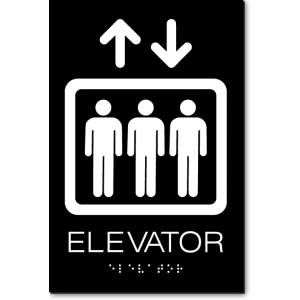 ELEVATOR ADA Sign